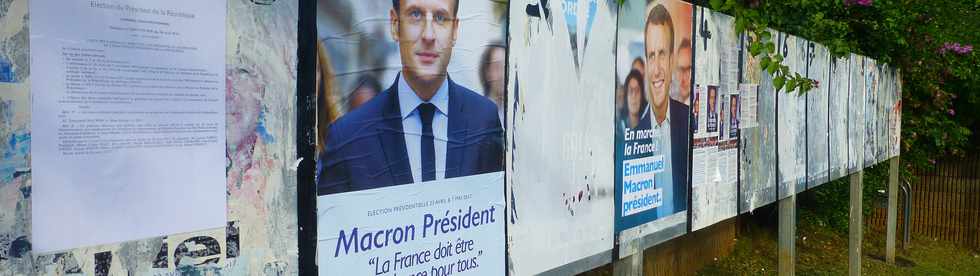 5 mai 2017 - St-Pierre - Pierrefonds - Panneaux électoraux