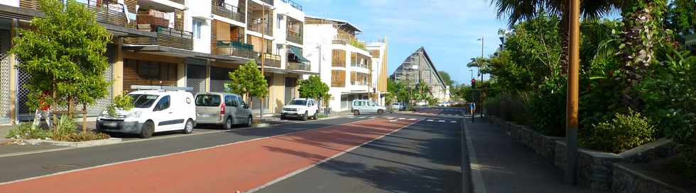 7 mai 2017 - St-Pierre -  Voie TCSP rue du Pre Favron