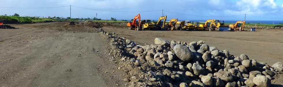 14 mai 2017 - St-Pierre - Pierrefonds - ZAC Roland Hoareau - Travaux VRD 2 tranche -