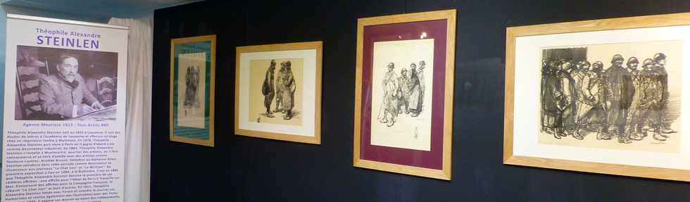 19 mai 2017 - St-Pierre - Galerie Hang'Art - Exposition Hommage  Steinlen du 19 mai au 4 juin 2017 - Variations autour de la Grande Guerre