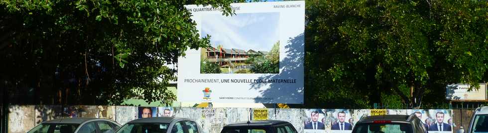 19 mai 2017 - St-Pierre - Construction nouvelle cole maternelle Elsa Triolet