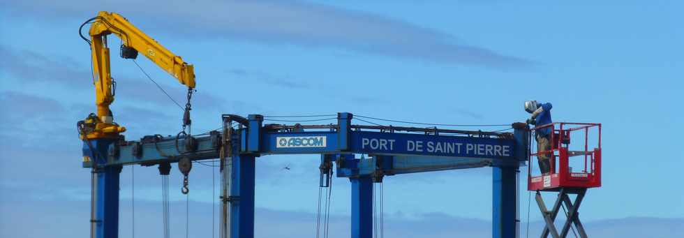19 mai 2017 - St-Pierre - Port - Elévateur à bateaux