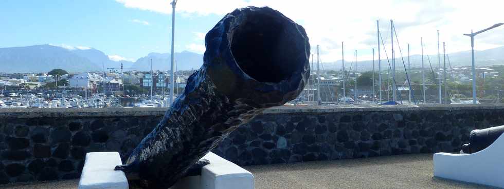 19 mai 2017 - St-Pierre - Port - Canons sur la digue