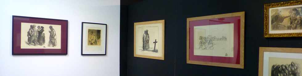 19 mai 2017 - St-Pierre - Galerie Hang'Art - Exposition Hommage  Steinlen du 19 mai au 4 juin 2017 - Variations autour de la Grande Guerre