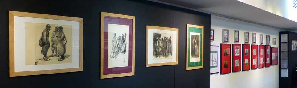 28 mai 2017 - St-Pierre - Capitainerie - Galerie Hang'Art - Exposition Steinlen "Variations autour de la Grande guerre"