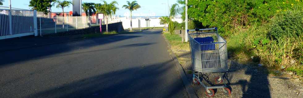 4 juin 2017 - St-Pierre - ZAC Canabady - Caddie abandonn