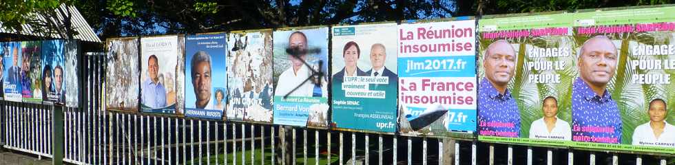 11 juin 2017 - St-Pierre - Ligne Paradis -  Panneaux lectoraux