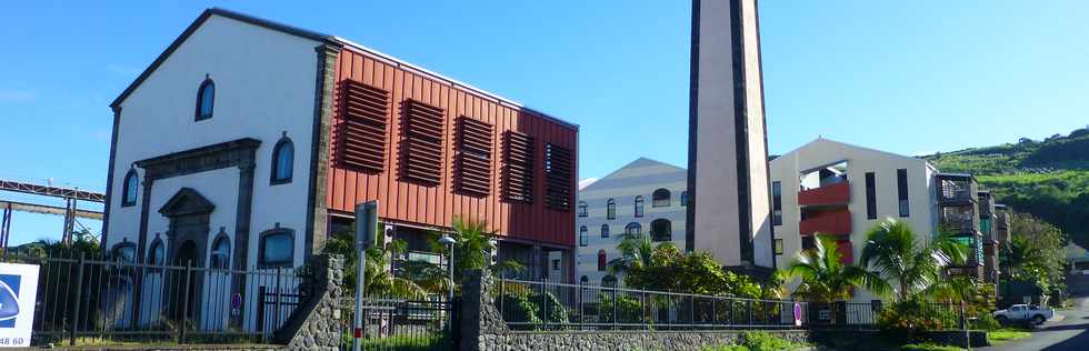 25 juin 2017 - St-Pierre - Grands Bois - Ancienne usine - Médiathèque et logements