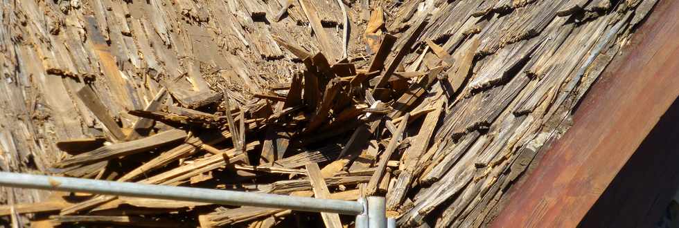 25 juin 2017 - St-Pierre - Ravine Blanche - Rfection de la toiture de bardeaux de l'glise -