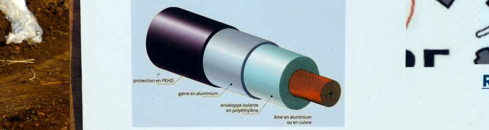 17 septembre 2017 - St-Pierre - ZAC Canabady- Cable souterrain HT