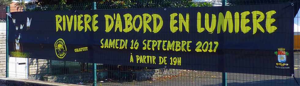 17 septembre 2017 - St-Pierre - Rivière d'Abord en lumière -