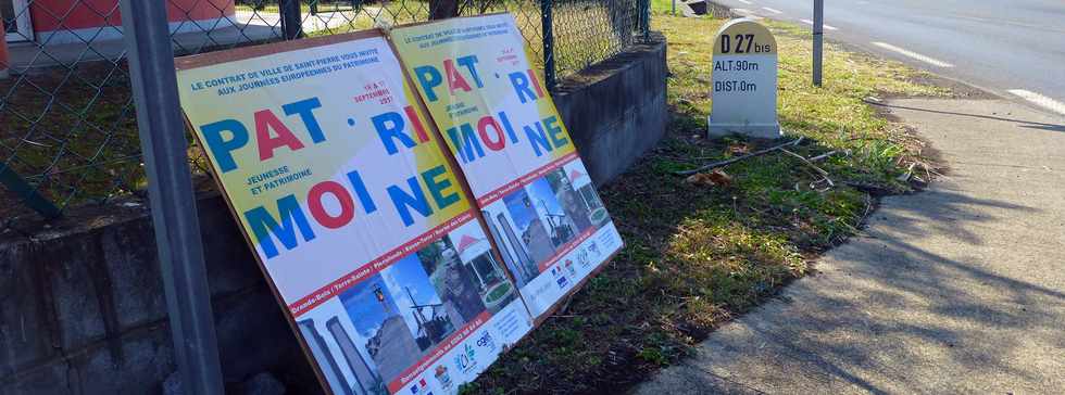 24 sptembre 2017 - St-Pierre - Pierrefonds - Affiches journes du patrimoine