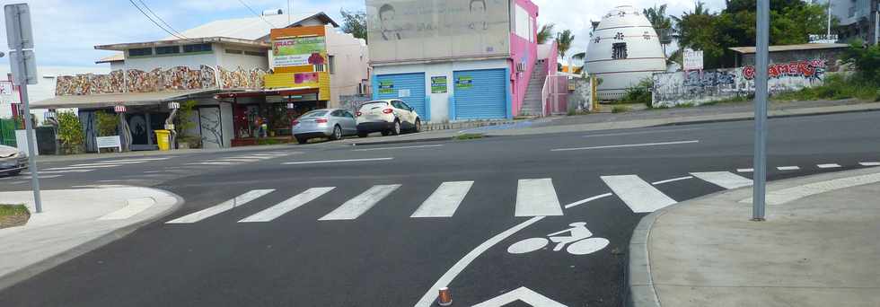 1er octobre 2017 - St-Pierre - Double sens cyclable