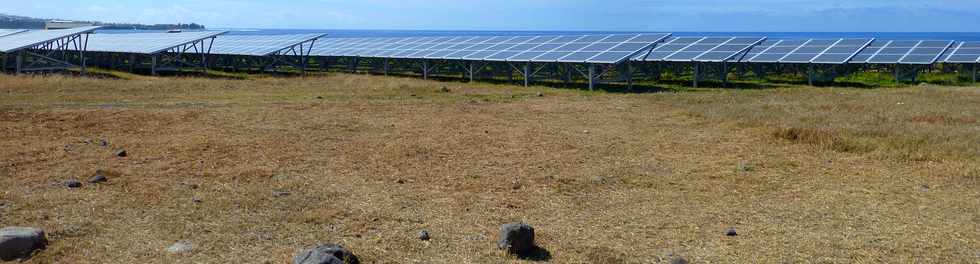 15 octobre 2017 - St-Pierre - Pierrefonds - Sentier littoral de la CIVIS - Ferme photovoltaque