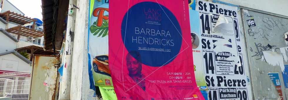 5 novembre 2017 - St-Pierre - Affiche concert Barbara Hendricks