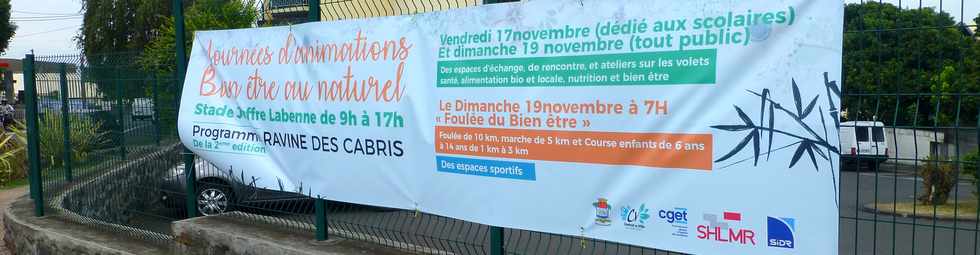 12 novembre 2017 - St-Pierre - Ravine des Cabris - Journée Bien-être