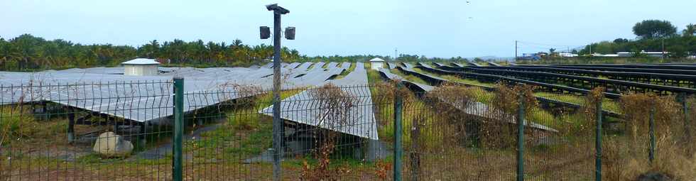 12 novembre 2017 - St-Pierre - Pierrefonds -Ferme solaire AKUO