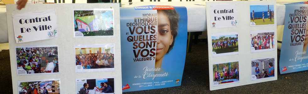1er dcembre 2017 - St-Pierre - Basse Terre - Journe de la Citoyennet - Contrat de ville