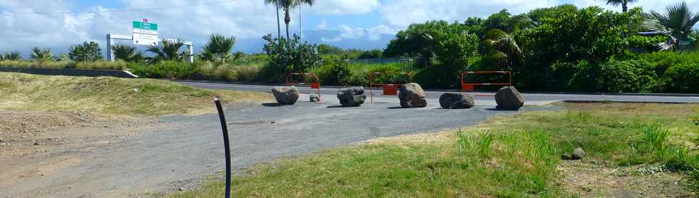 3 dcembre 2017 - St-Pierre - Chantier de l'amnagement du littoral ouest -  Pointe du Diable