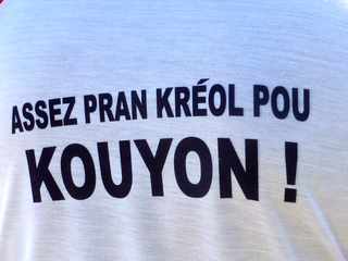 15 mars 2018 - St-Pierrre - Assez pran krol pou kouyon !