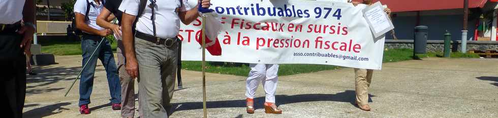 15 mars 2018 - St-Pierre de la Réunion - Manifestation des retraités contre l'augmentation de la CSG -