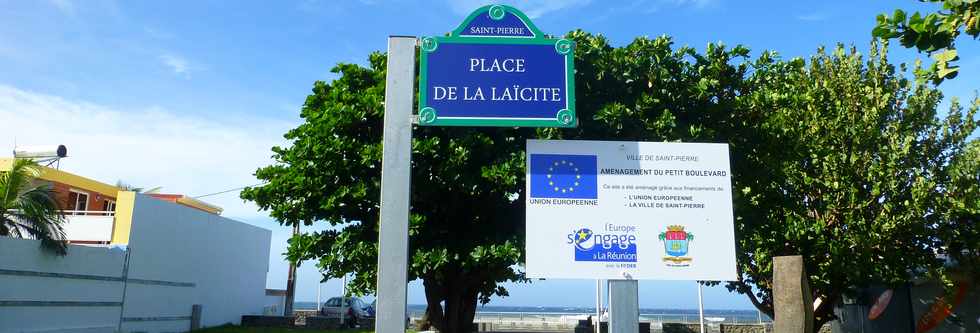 15 mars 2018 - St-Pierrre - Place de la Lacit - Bd Hubert Delisle