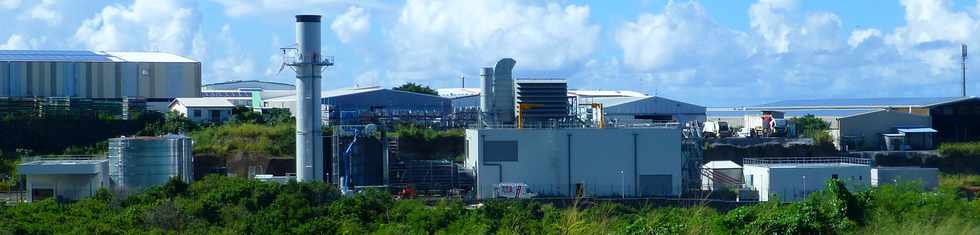 28 mars 2018 - St-Pierre - Ligne Paradis - Chantier turbine  combustion bio-thanol Albioma