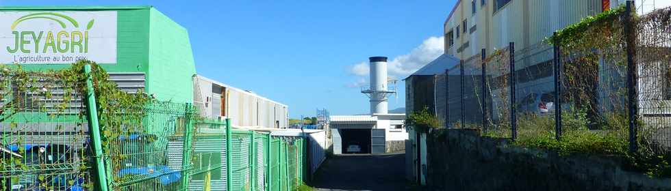 28 mars 2018 - St-Pierre - Ligne Paradis - Chantier turbine à combustion bio-éthanol Albioma