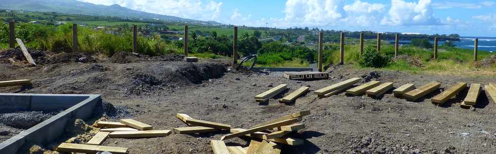 28 mars 2018 - St-Pierre - Chantier de l'amnagement du littoral ouest - Pointe du Diable - Saline Balance - Cap Rond