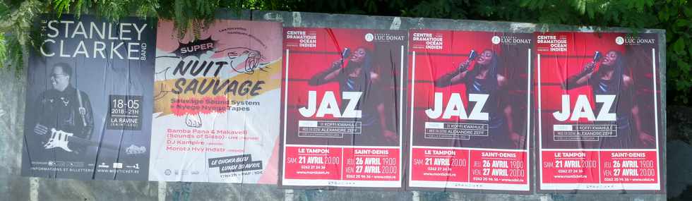 8 avril 2018 - Bois d'Olives - Affiches