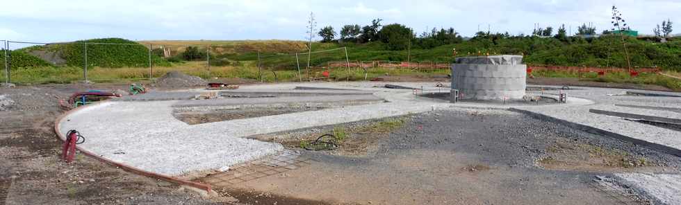 22 avril 2018 - St-Pierre - Amnagement du littoral ouest - Saline Blance - Place en forme de roue de charrette