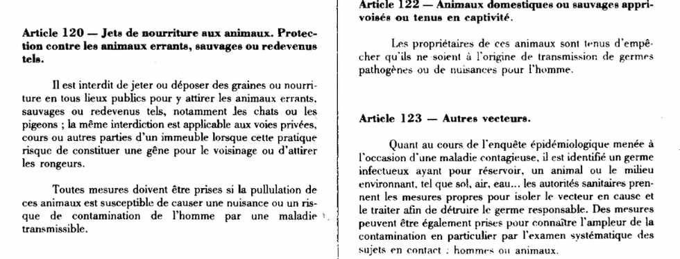 Extrait rglement sanitaire dpartemental Ile de la Runion