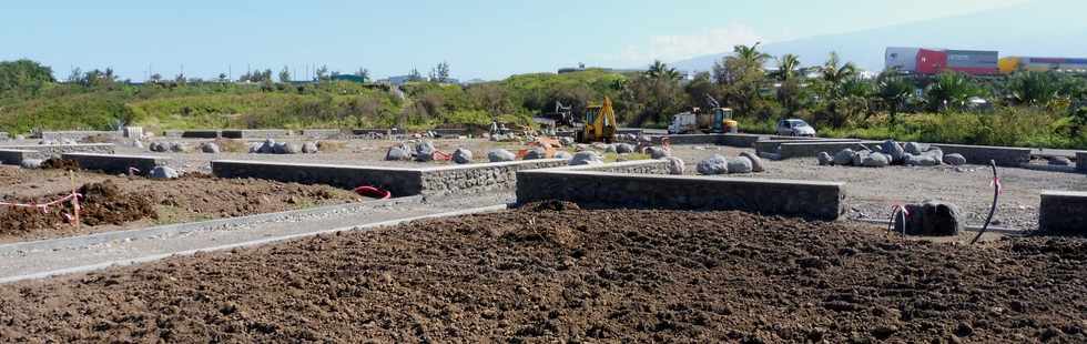 4 mai 2018 - St-Pierre - Chantier amnagement du littoral ouest