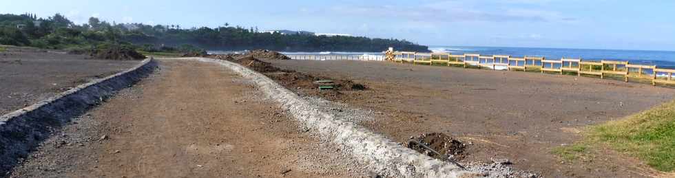 10 mai 2018 - St-Pierre - Chantier de l'amnagement du littoral ouest -  Pointe du Diable