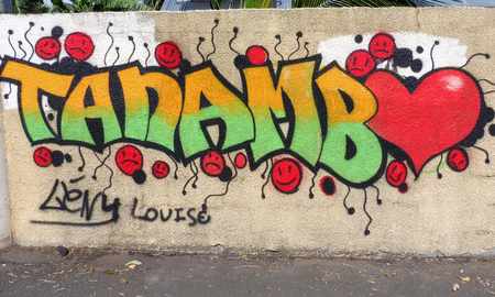 20 mai 2018 - St-Pierre - Association Hang'Art - Opration Boulevard Banks- Boulevard Graff - Noms des quartiers