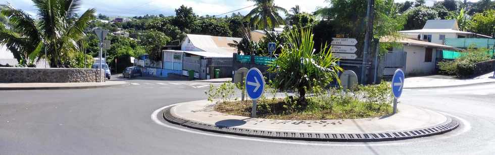 1er juin 2018 - St-Pierre - Rond-point route de Mont Vert