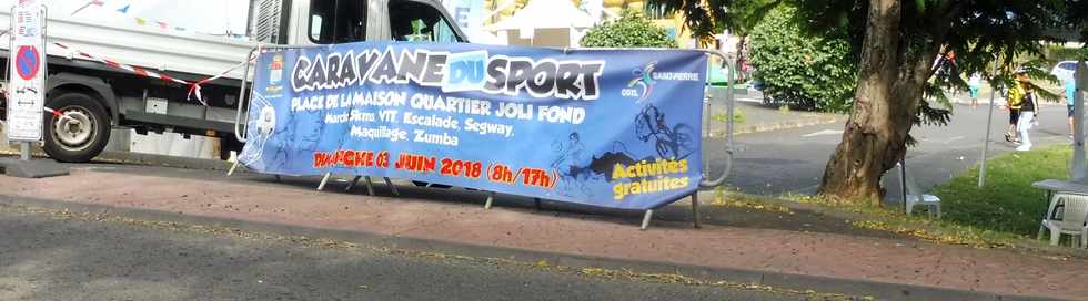 3 juin 2018 - St-Pierre - Joli Fond - Caravane du Sport - OSTL -