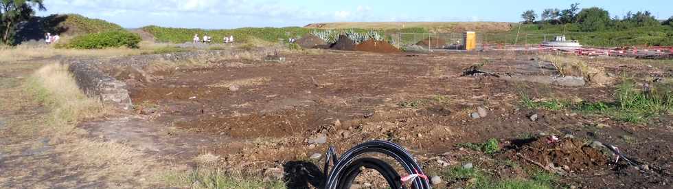 10 juin 2018 - St-Pierre - Chantier Amnagement du littoral ouest - Saline Balance