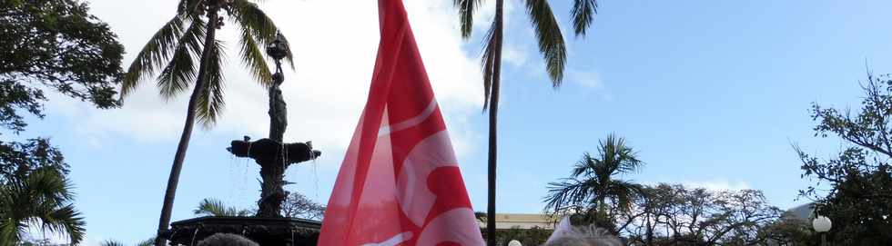 14 juin 2018 - St-Pierre - Rassemblement des retraits pour protester contre la politique gouvernementale