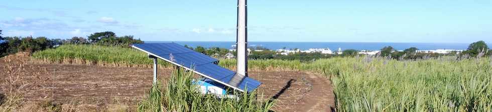 01/07/2018 - St-Pierre -  ZAC Canabady - Relais GSM sur énergie solaire