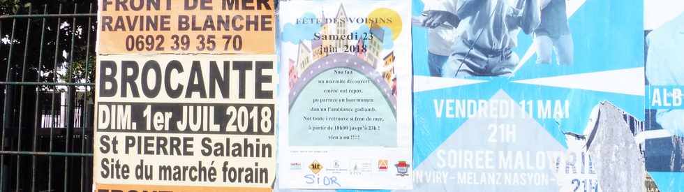 01/07/2018 - St-Pierre - Panneau électoral
