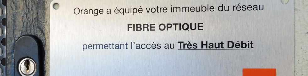 01/07/2018 - St-Pierre -  Fibre optique Orange