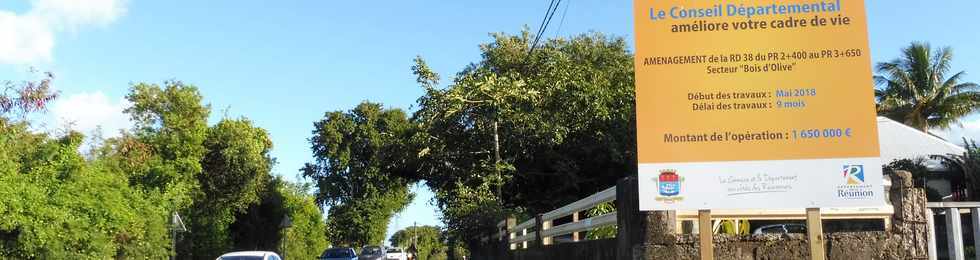 13 juillet 2018 - St-Pierre -Travaux sur la Ligne Paradis