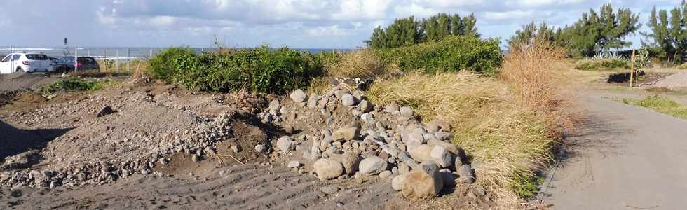 13 juillet 2018 - St-Pierre - Saline Balance - Chantier amnagement du littoral ouest