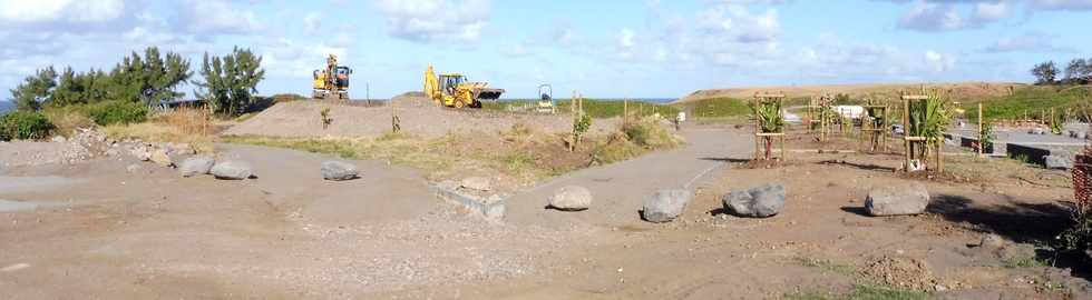 13 juillet 2018 - St-Pierre - Saline Balance - Chantier amnagement du littoral ouest