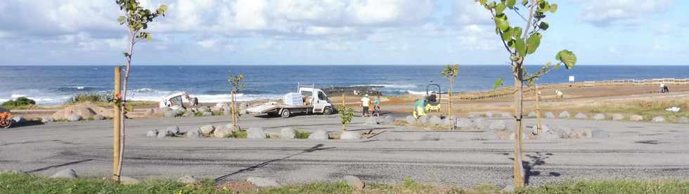 13 juillet 2018 - St-Pierre - Pointe du Diable - Chantier amnagement du littoral ouest