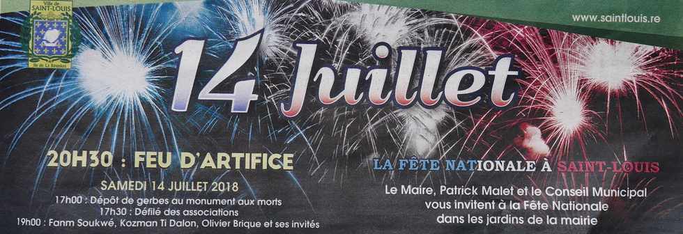 13 juillet 2018 - St-Pierre - Pub 14 juillet