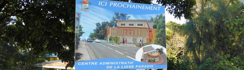 19 aot 2018 - St-Pierre - Ligne Paradis - Futur centre administratif