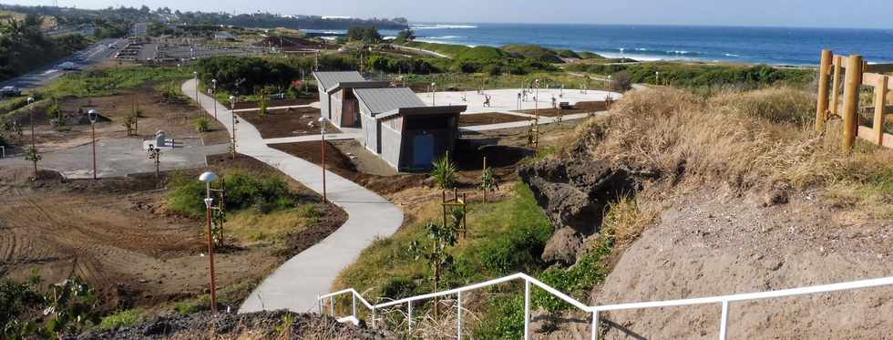 19 aot 2018 - St-Pierre - Saline Balance -Chantier d'amnagement du littoral ouest