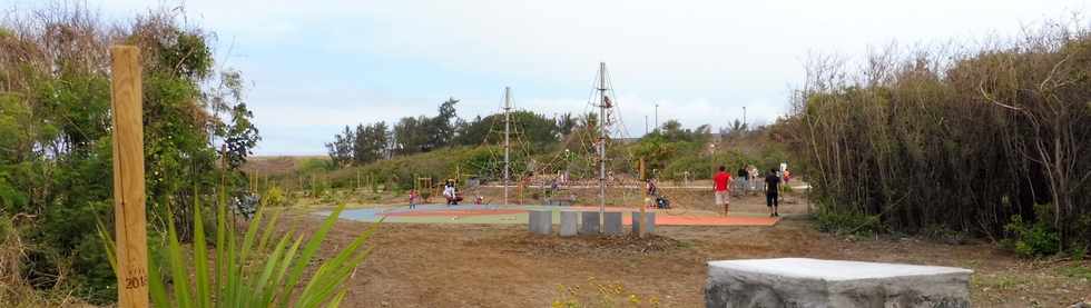 30 septembre 2018 - St-Pierre - Amnagement du littoral ouest - Jeux de cordes  Saline Balance